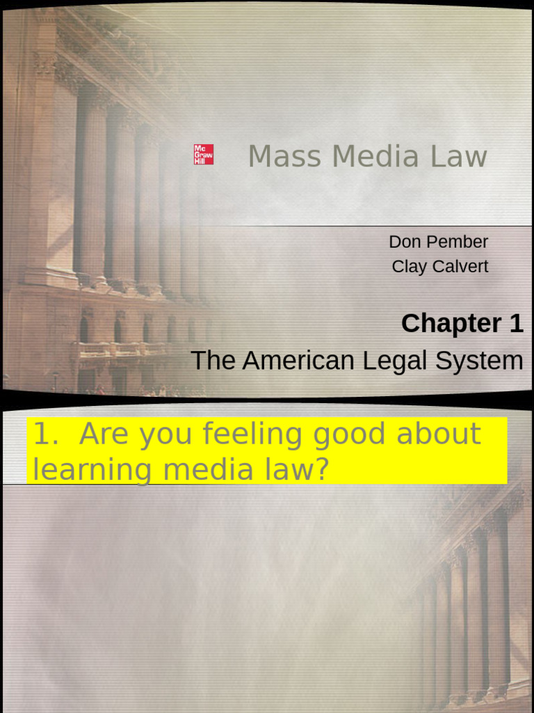 Chapter+1+Slides+1!10!24 | PDF | Lawsuit | Appeal