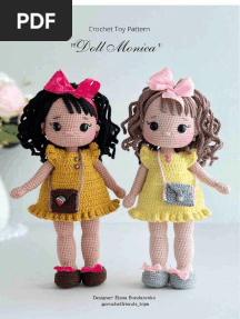 1_Elena Bondarenko-Crochetfriends Toys - Monica Doll-Eng