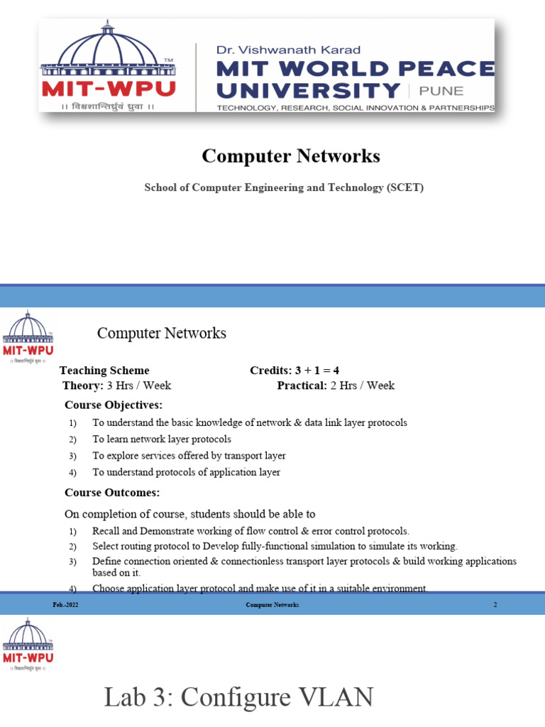 VLAN Configuration Guide for Networks | PDF | Computer Network ...