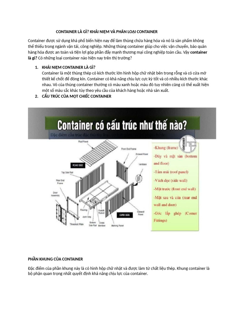 Container Là Gì | PDF