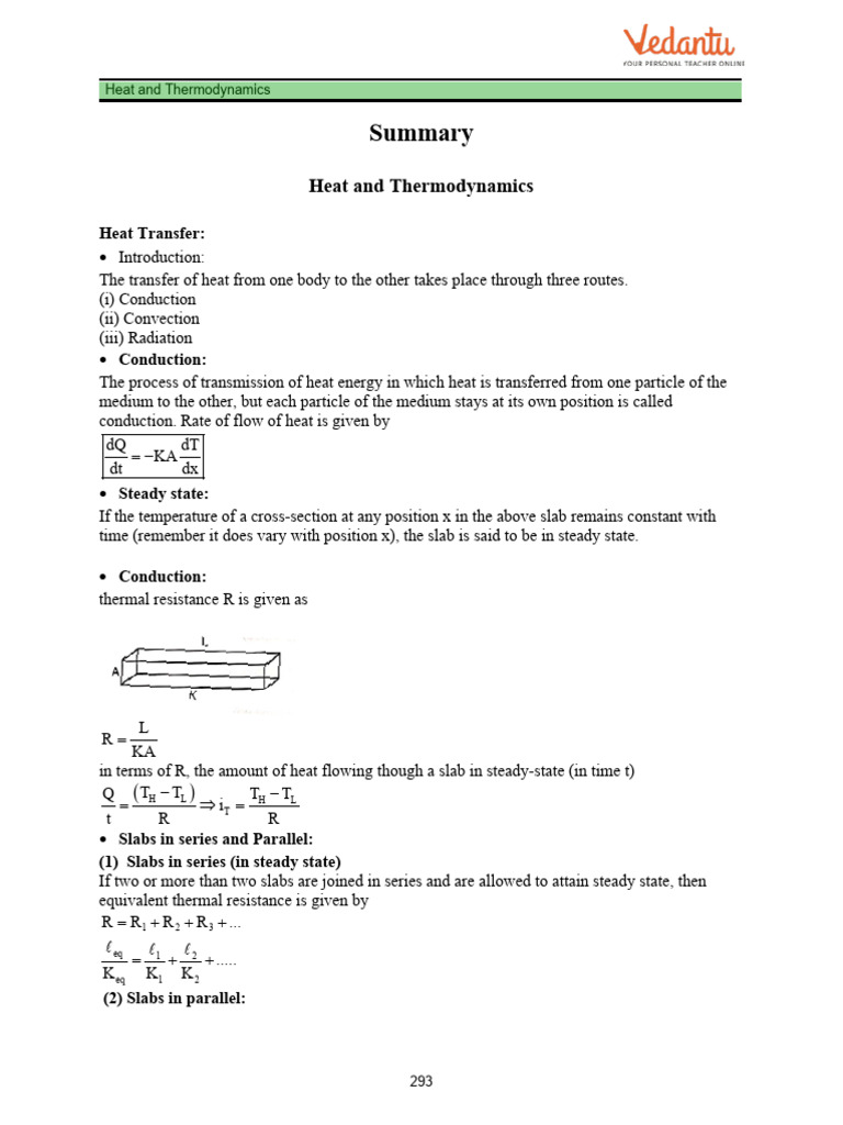 Heat Transfer and Thermodynamics Overview | PDF | Gases | Heat