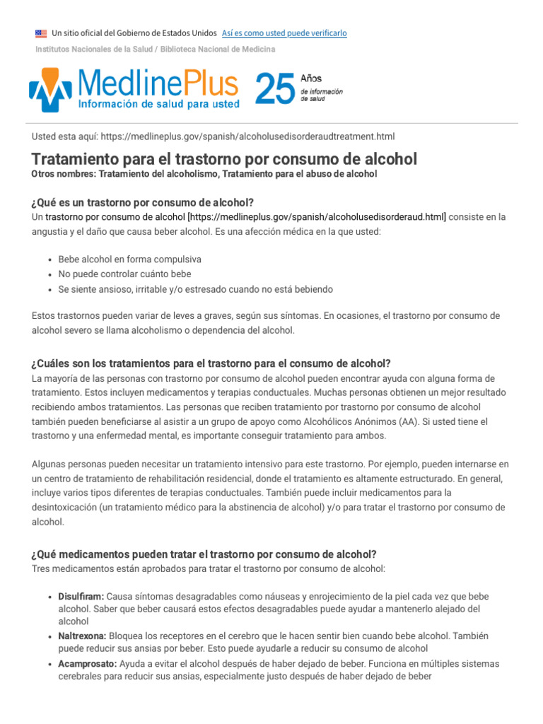 Alcohol Medlineplus