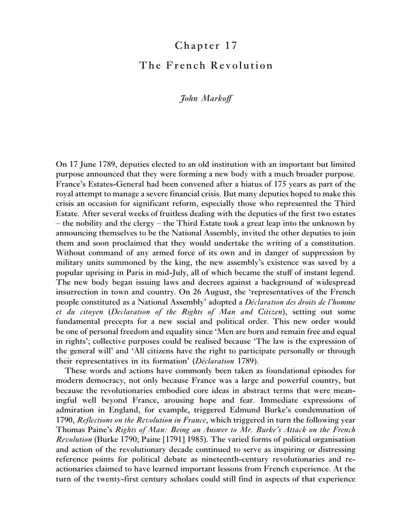 CH 17 French Revolution | PDF | Elections | Democracy