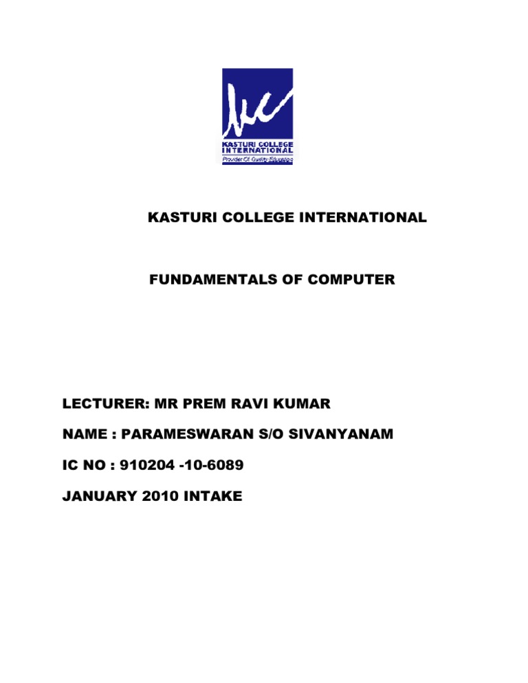 English First Page Overview | PDF