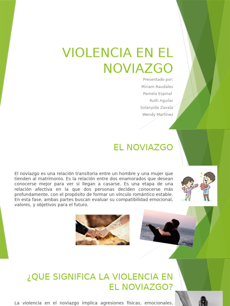 Violencia en El Noviazgo | PDF | Violencia | Las emociones