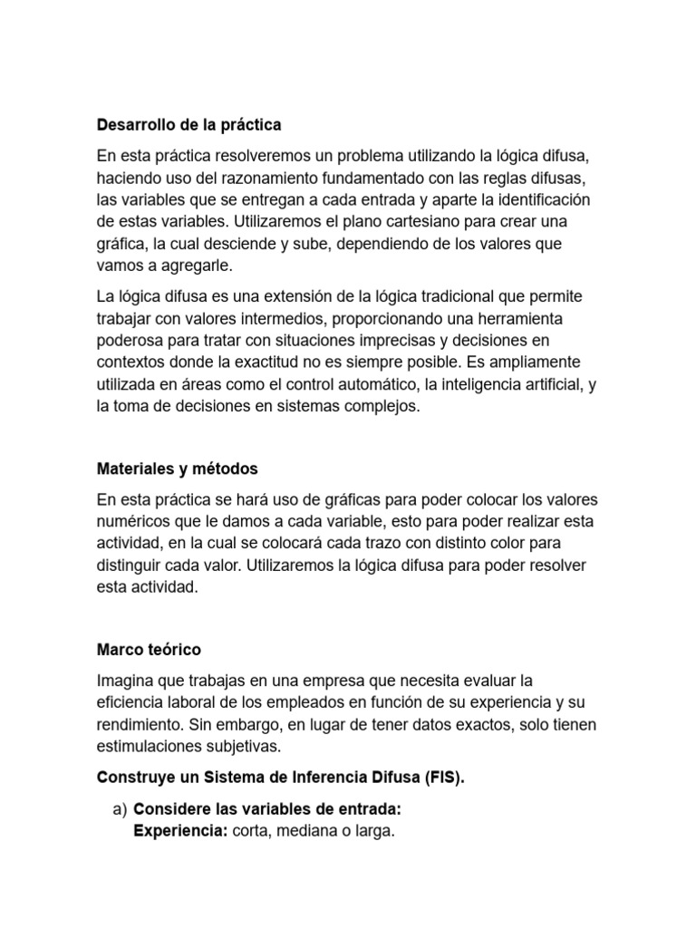Logica Difusa | PDF | Lógica difusa | Ciencia cognitiva