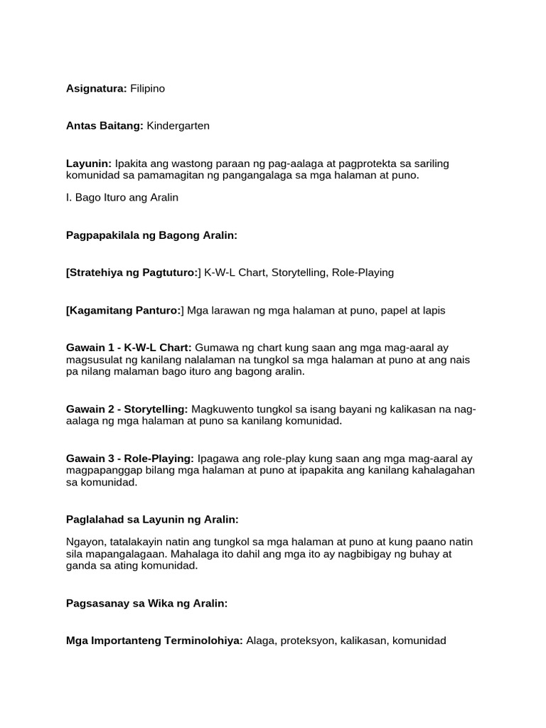 Lesson plan 5 pdf