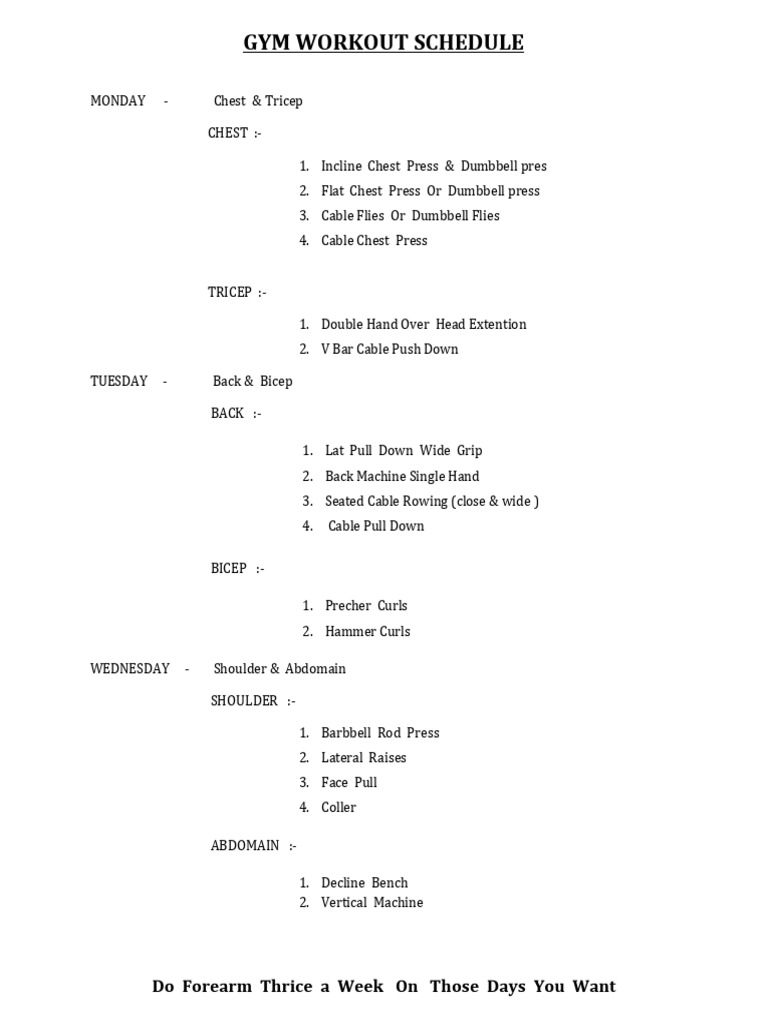 gym-schedule-pdf-weight-training