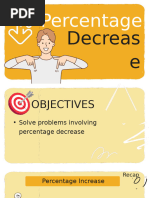 Mastering Percentage Increase and Decrease | PDF | Percentage | Mathematics