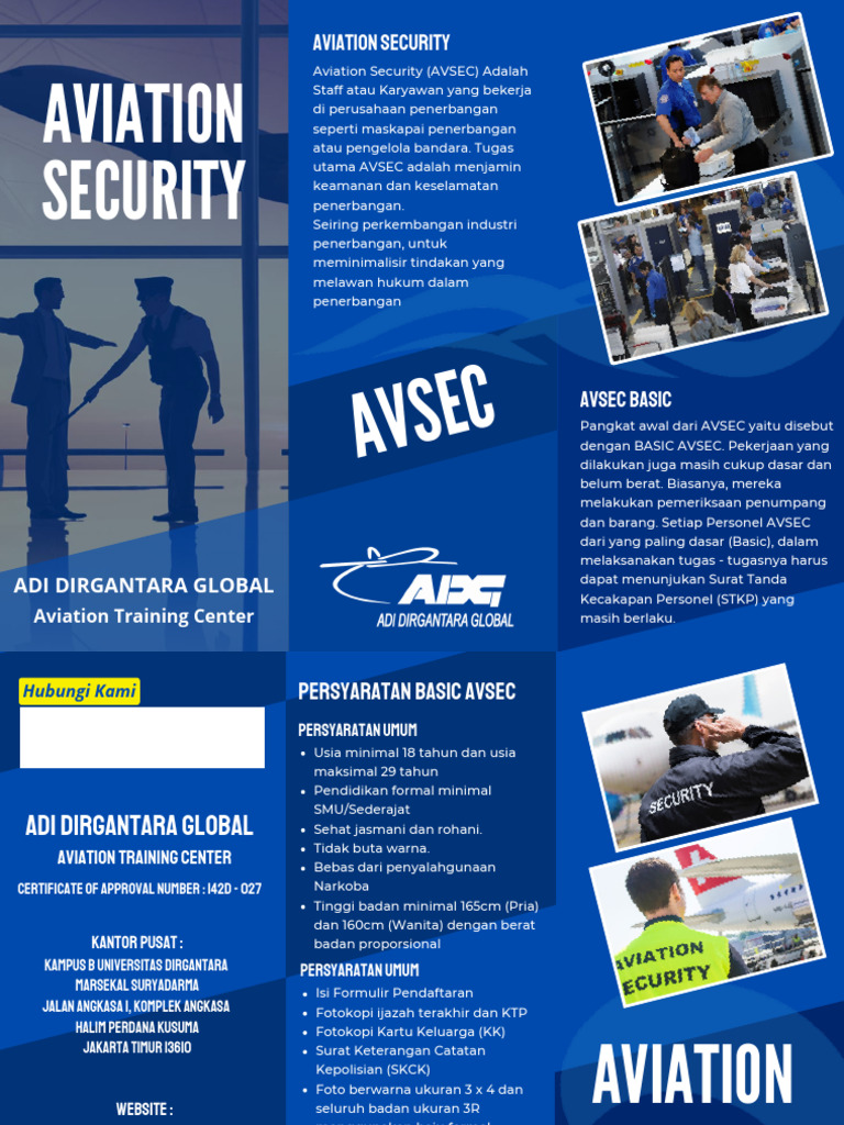 Tugas dan Pangkat AVSEC Bandara | PDF