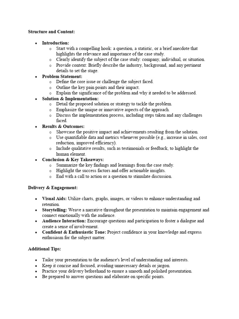 Case format | PDF | Employee Retention | Cognitive Science
