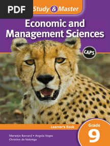 Study & Master Economic and Management Sciences Grade 9 Learners 