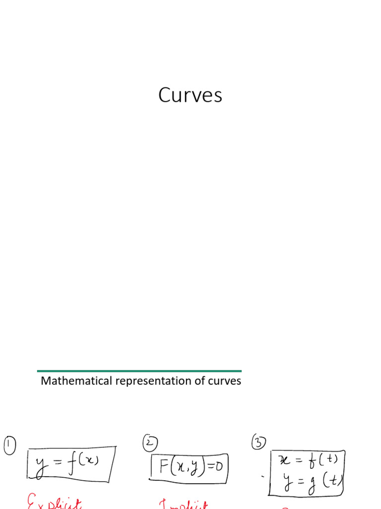 Understanding Curves in Engineering Design | PDF