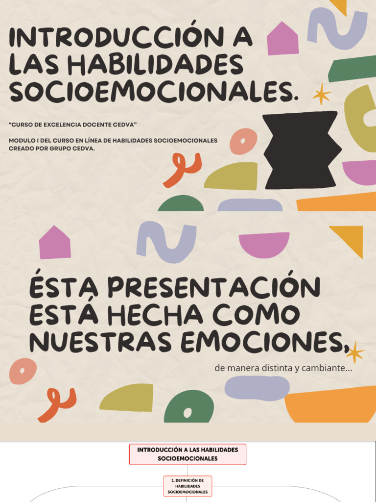 Introducción a Habilidades Socioemocionales | PDF | Las emociones | Adultos