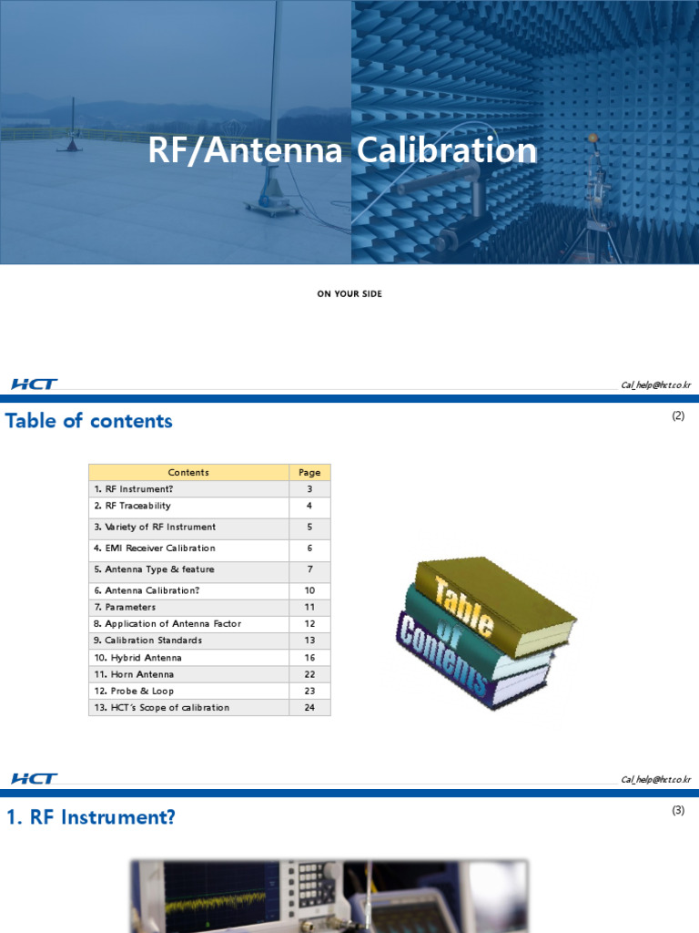 RF & Antenna Calibration - Indonesia | PDF | Antenna (Radio) | Hertz