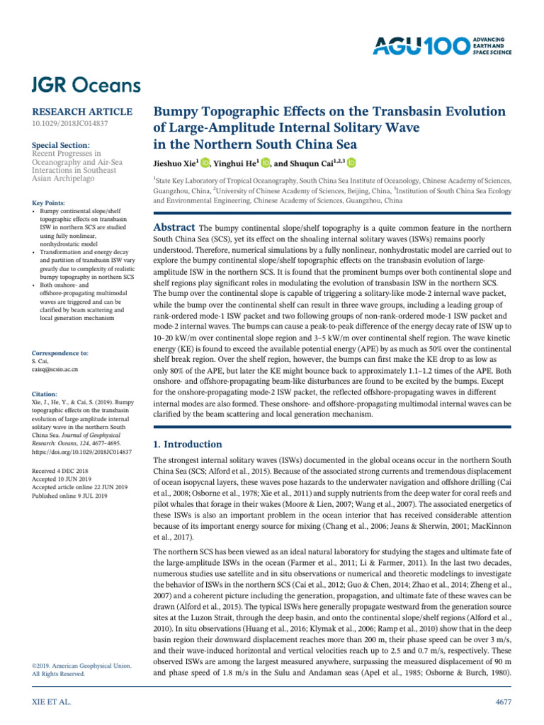 Bumpy Topographic Effects On The Transbasin Evolution of Large ...