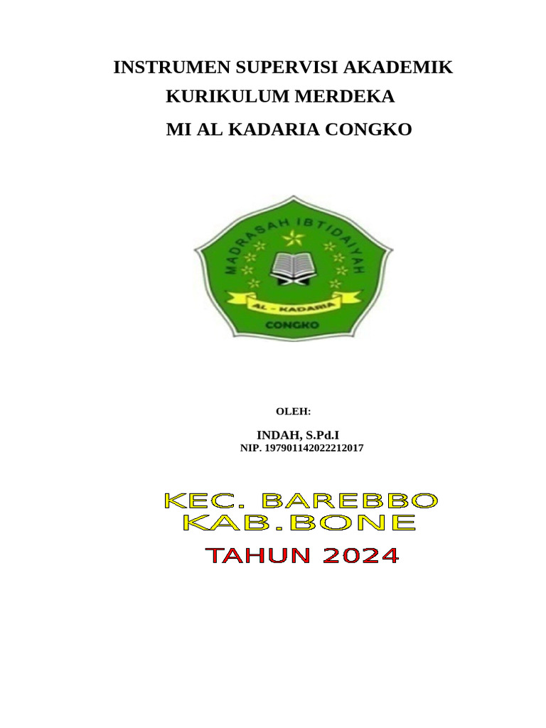 Instrumen Kumer 2025 BU AULIAH | PDF