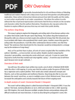 ORV Timeline and Worldline Analysis | PDF