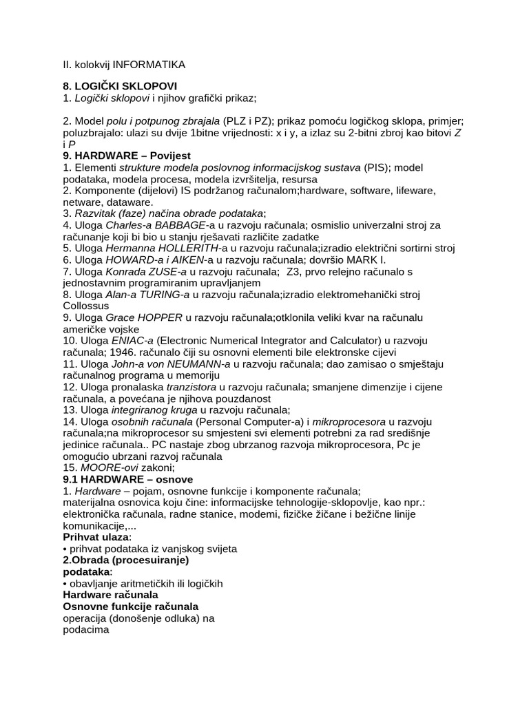 Informatika | PDF