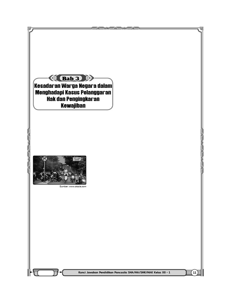 Kunci Jawaban Pancasila Kelas XII | PDF