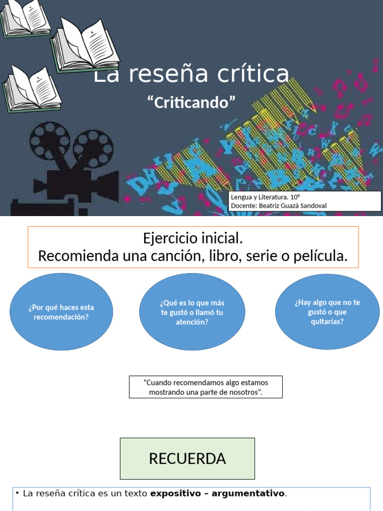 Reseña Crítica | PDF