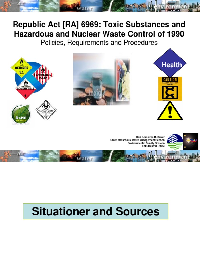 2_SANEZ_RA6969 of 1990 Explosive Material Hazardous Waste