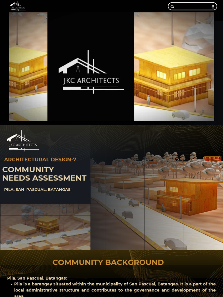 Week 4 - Community Assessment - Example - 001 | PDF | Sampling ...