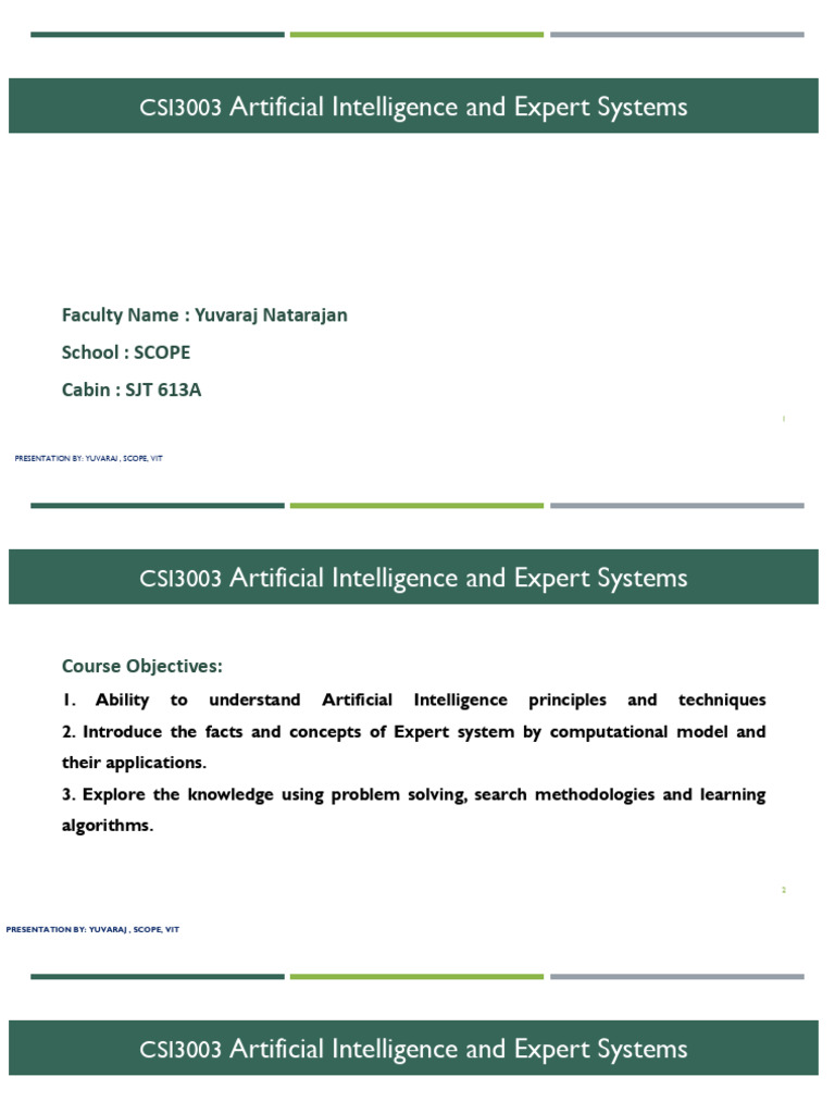 Module 7 1 Expert System 1 | PDF | Artificial Intelligence ...