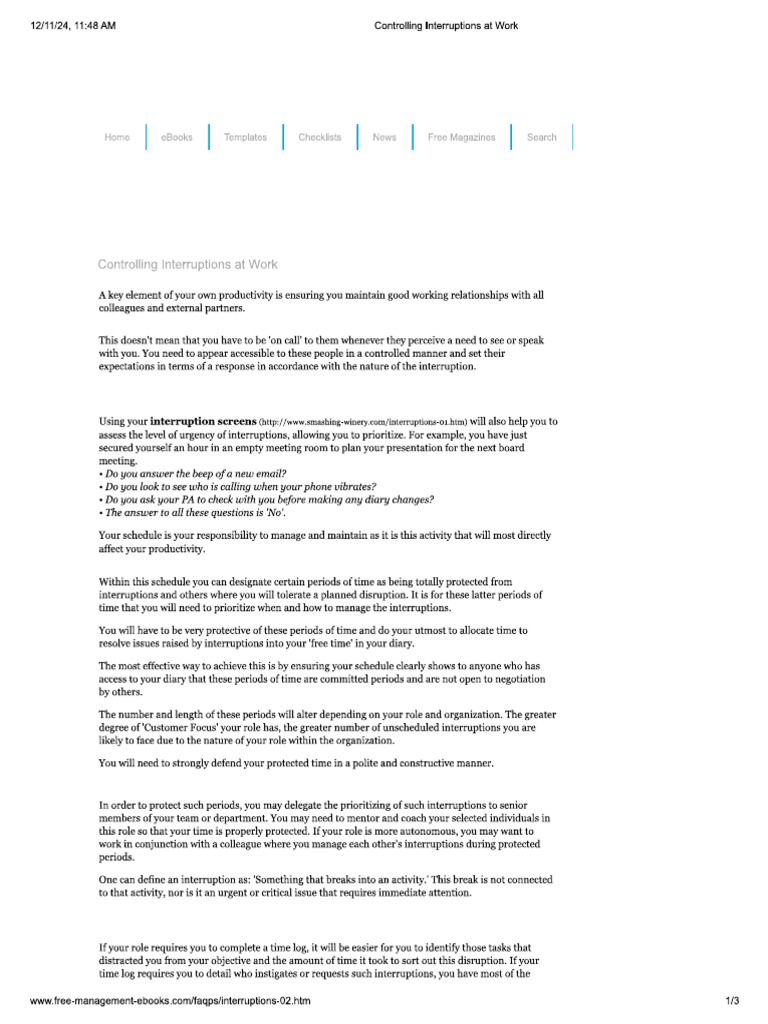 Control | PDF