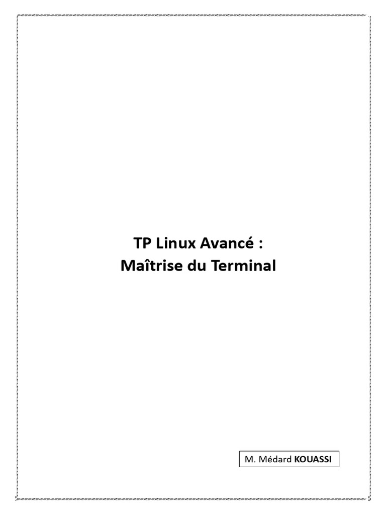 TP Linux : Gestion Utilisateurs et Permissions | PDF | Informatique ...