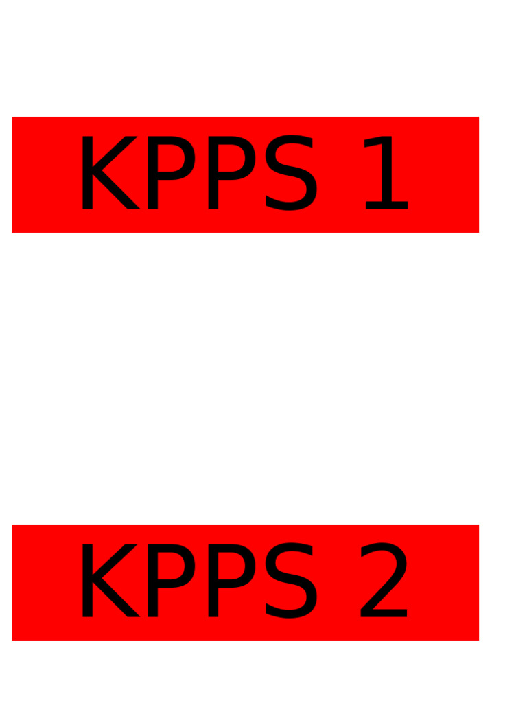 KPPS 1 | PDF