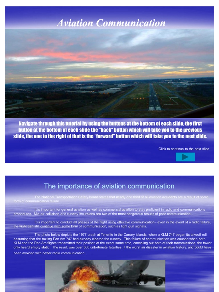 Aviation Communication Procedures 2 | PDF | Air Traffic Control ...