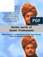 Golden Words of Swami Vivekananda