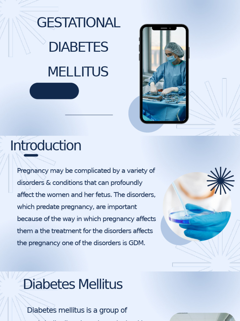 GDM | PDF | Gestational Diabetes | Diabetes