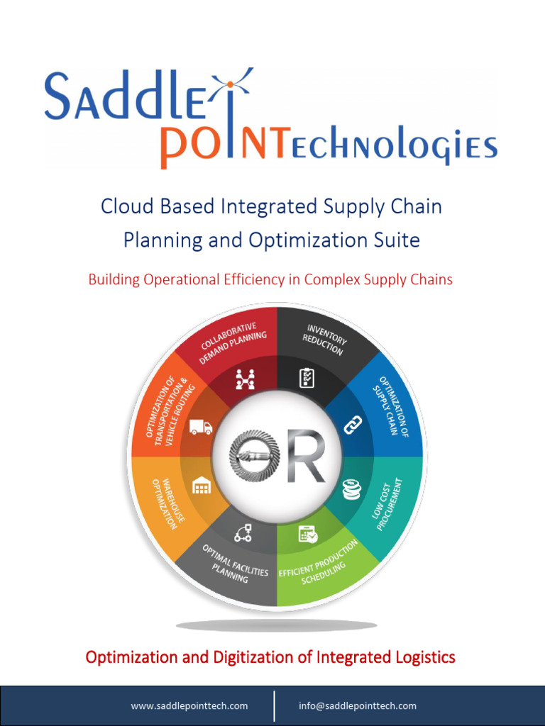 Cloud-Based Supply Chain Optimization | PDF | Logistics | Truck