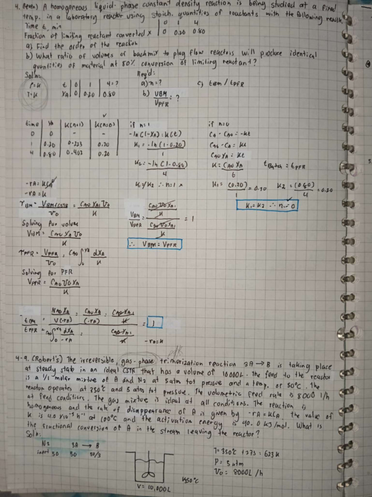 Kinetics Notes 2 | PDF