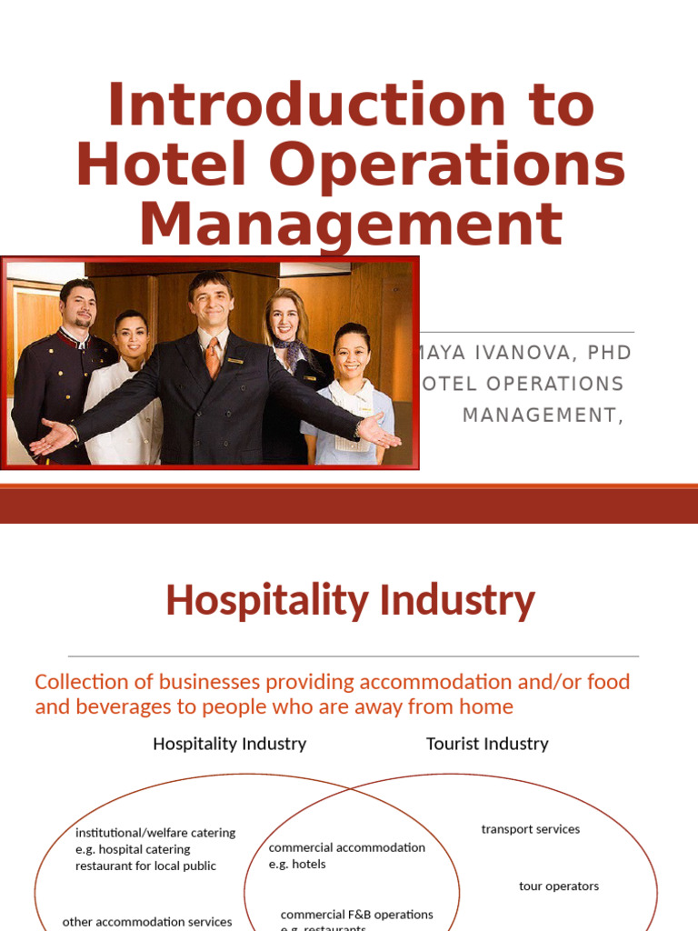 1 IntroductionHOM | PDF | Hotel | Tourism
