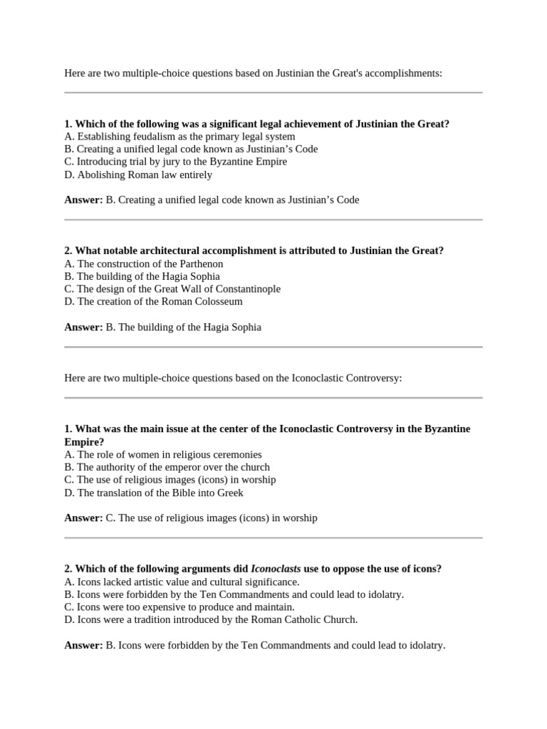 Mid Term Chat Mult Choice Q and A | PDF | Catholic Church | Renaissance