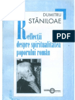 Dumitru Stanilaoe - Refletii Despre Spiritual It A Tea Poporului Roman