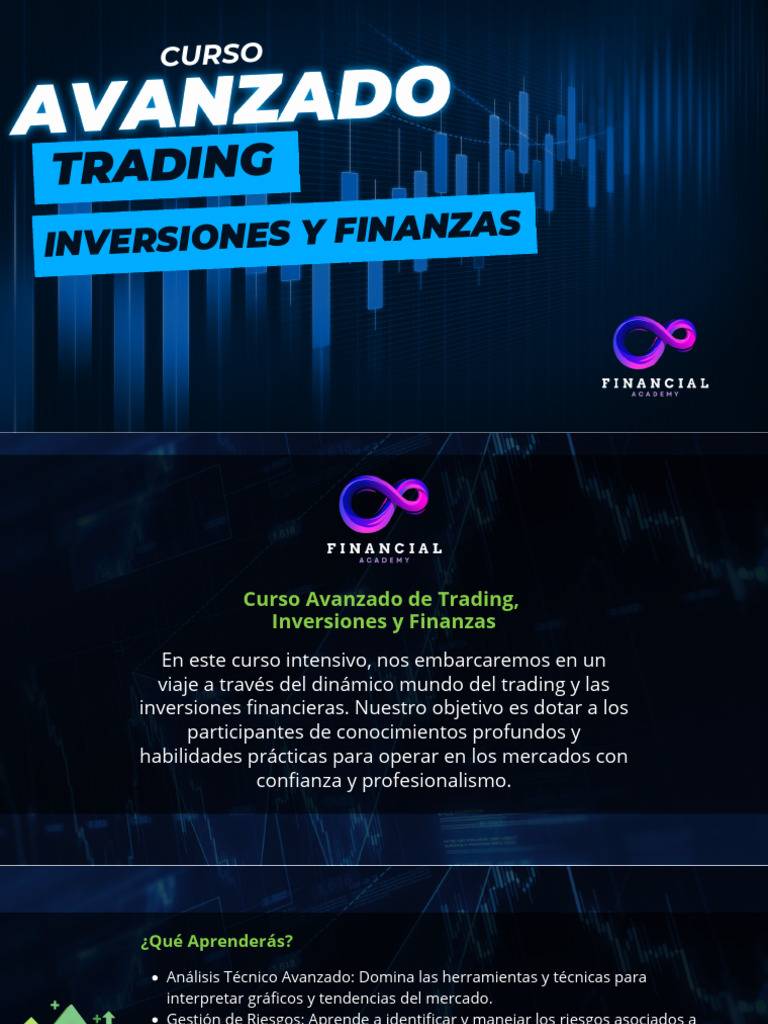 Curso Avanzado de Trading y Finanzas | PDF | Comerciante (Finanzas) |  Análisis técnico