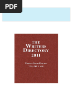 Complete Download The Writers Directory 2011 Volume 2 M Z 26th ...