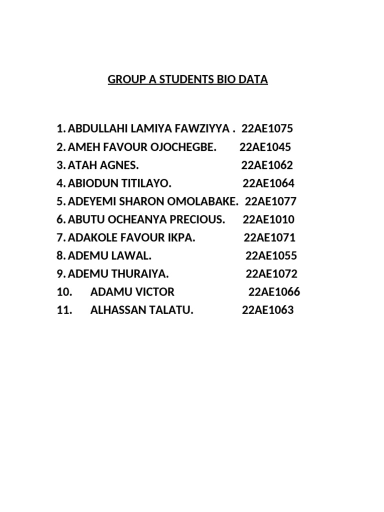 Group A Student-Wps Office | PDF