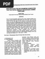 Download Analisis Kualitas Batugamping Kab FakFak Papua by fina_amelia_1 SN80351618 doc pdf