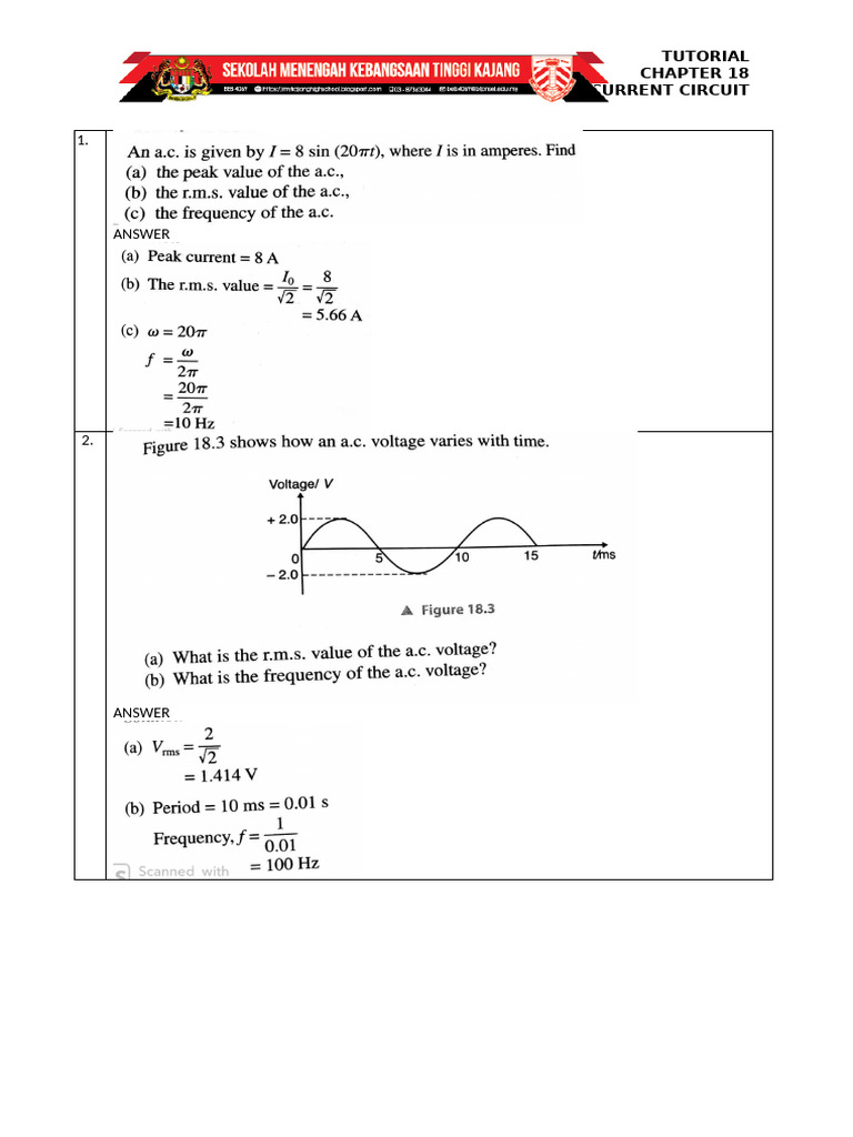 Tutorial 18 - Scheme | PDF