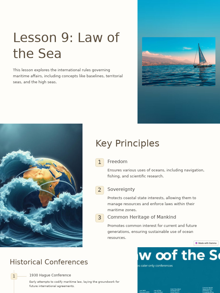 Overview of the Law of the Sea | PDF | Territorial Waters | United ...
