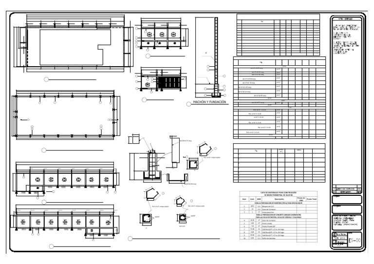 Diseño de Muro Perimetral y Fundaciones | PDF