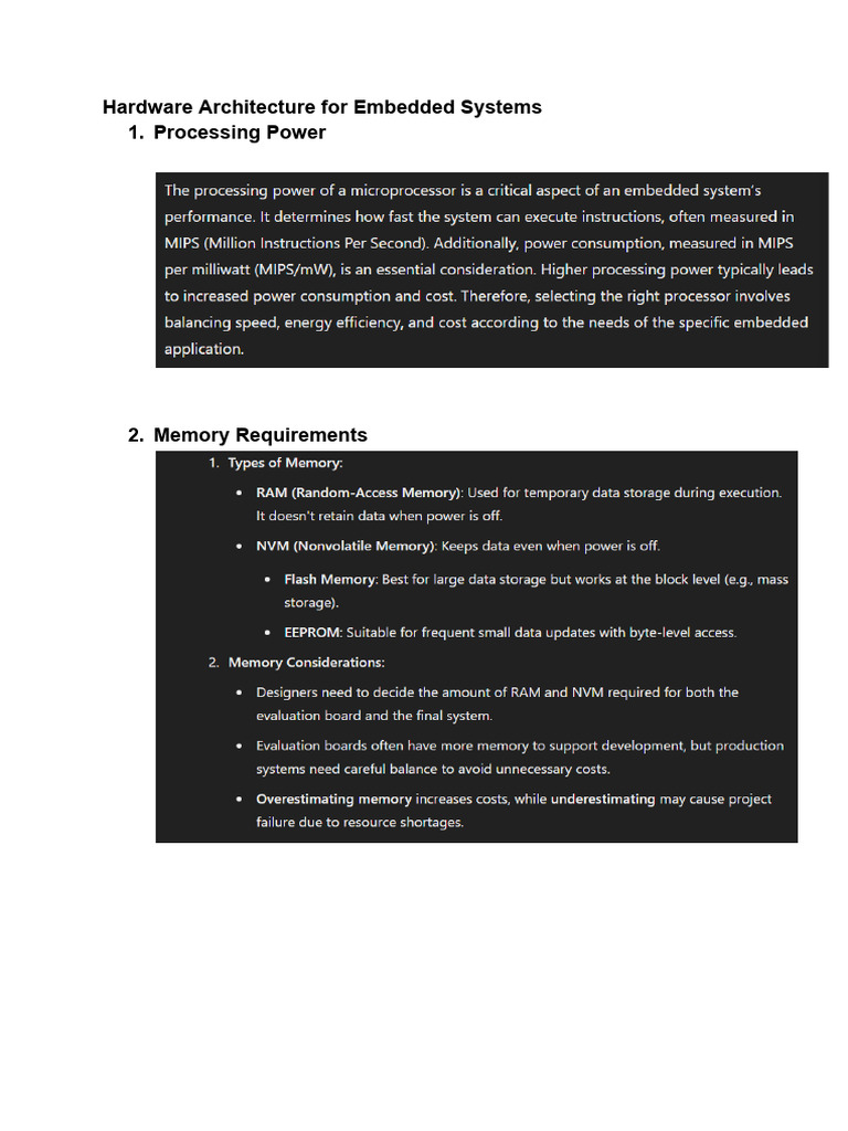 Embedded Systems Hardware Design Guide | PDF