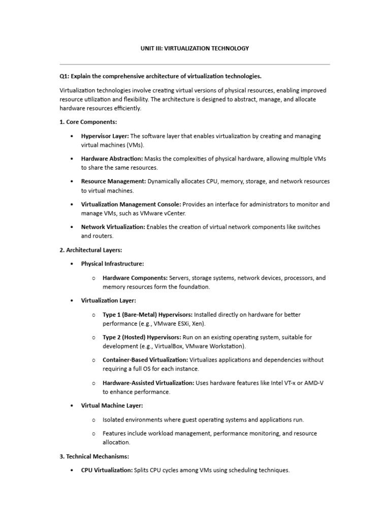 unit 3 cc | PDF | Virtual Machine | Virtualization