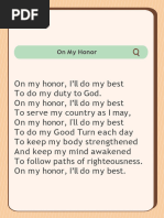 Boy Scouts Songs (Text) | PDF