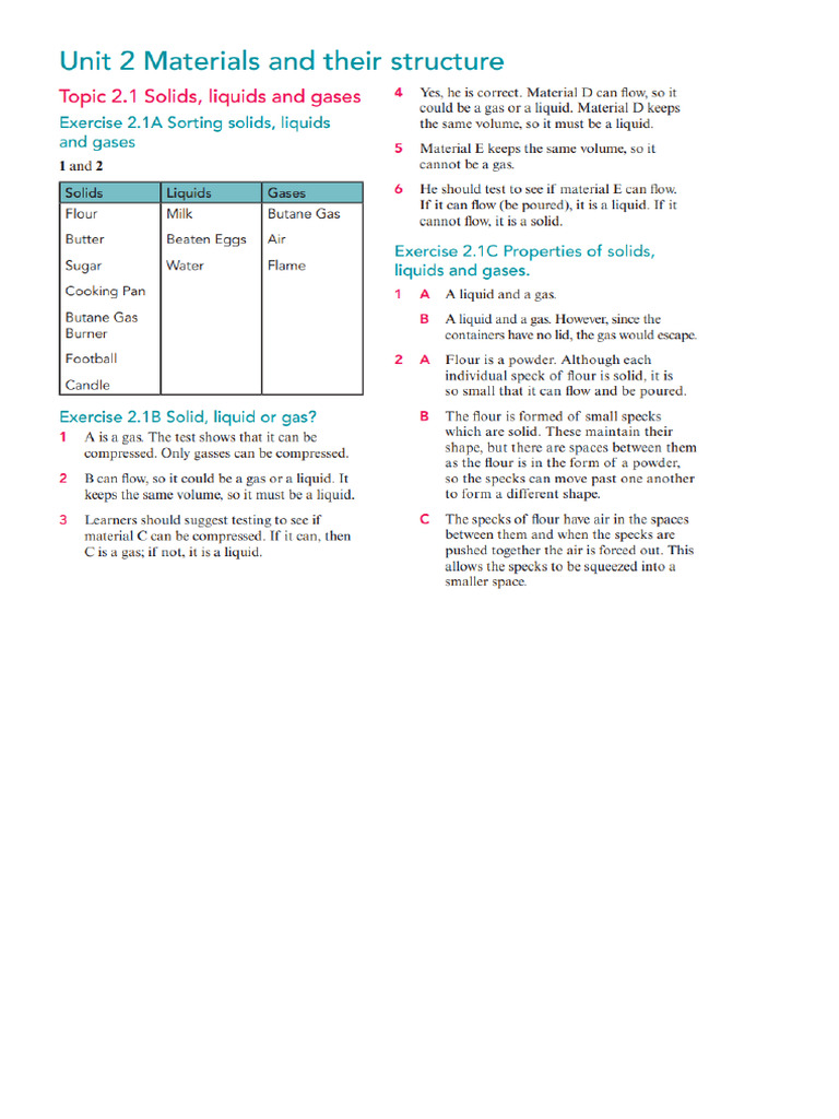 Stage 7 Workbook Answers Chapter 2 | PDF